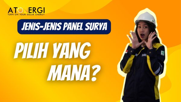 jenis-jenis panel surya