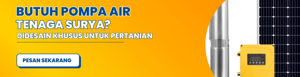 pompa air tenaga surya untuk pertanian