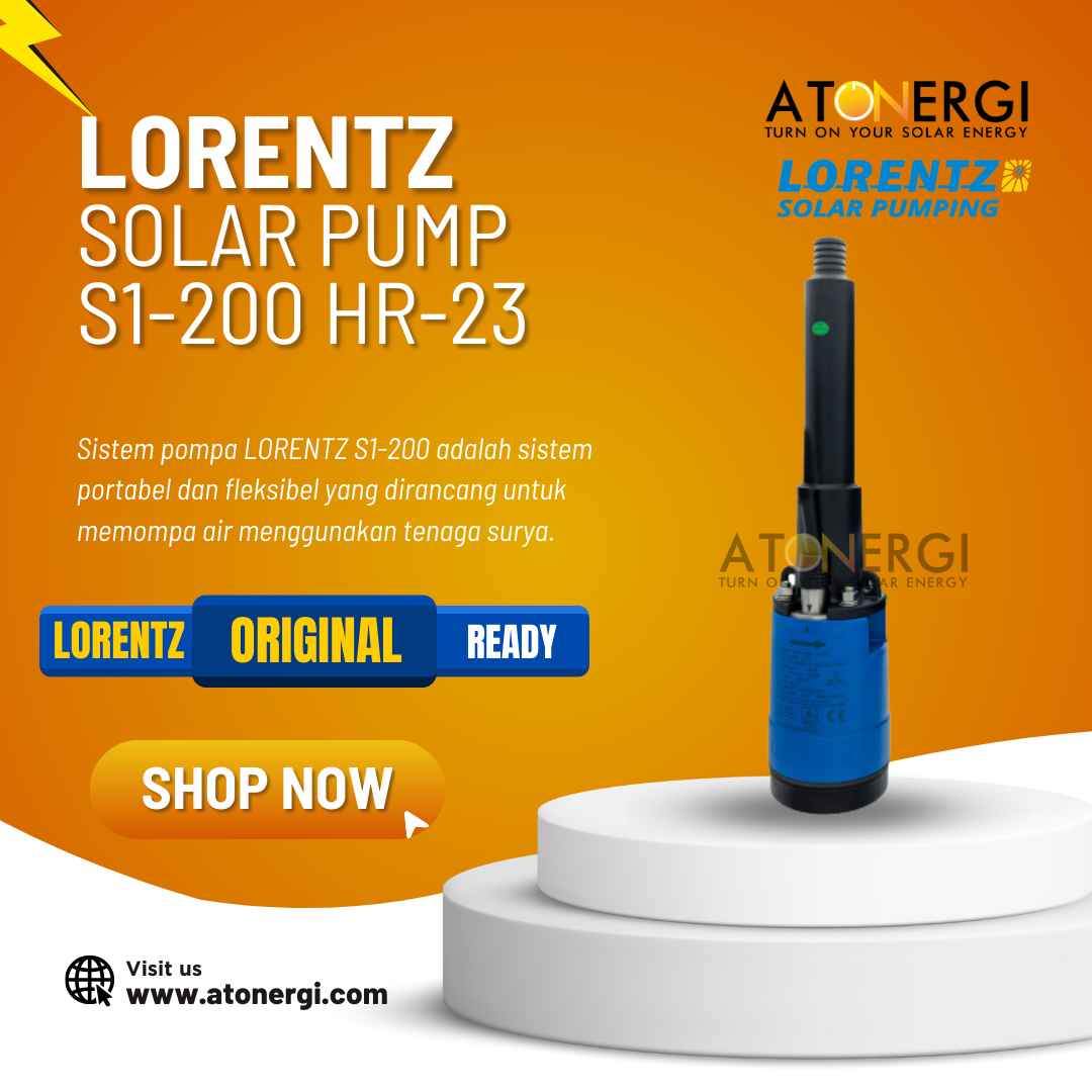 Lorentz Solar Pump S1-200 HR-23