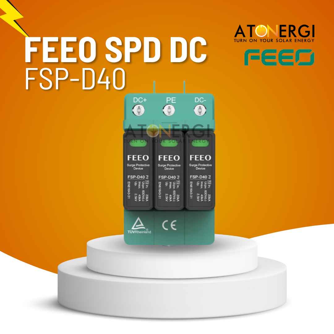 DC SPD FEEO FSP-D40 2P 800 VDC Surge Protective Device