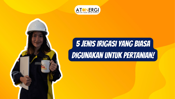 jenis irigasi