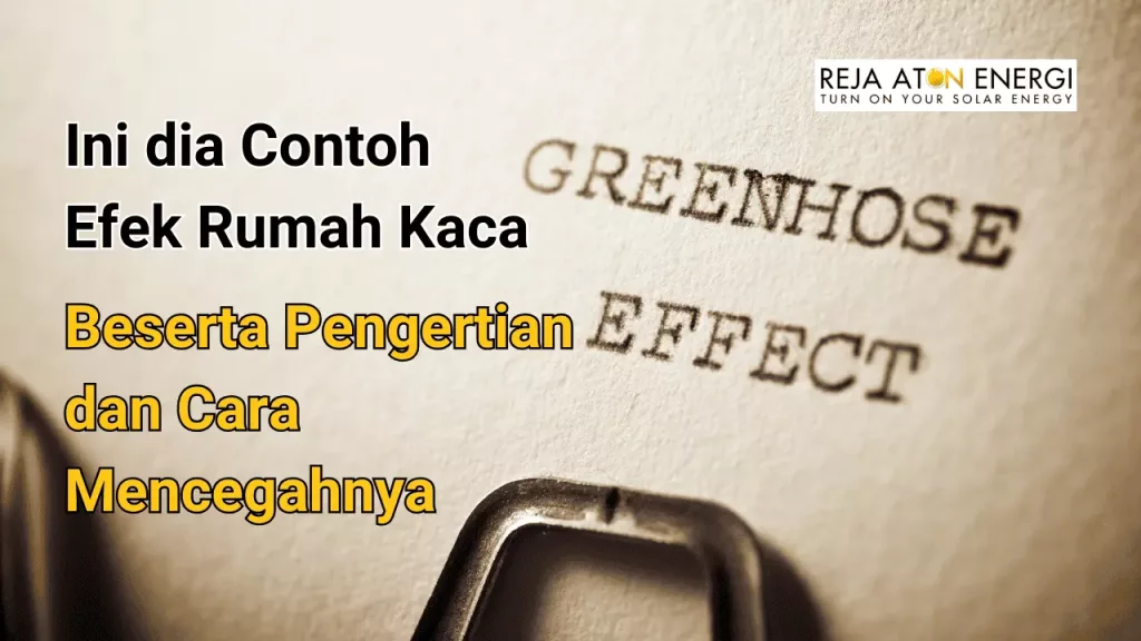 Contoh Efek Rumah Kaca